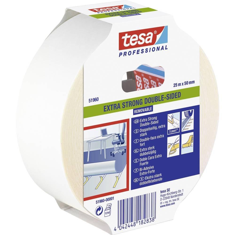 Tesa  fix 51960 Profi - ruban de pose extra-robuste pour la fixation des revêtements de sol 