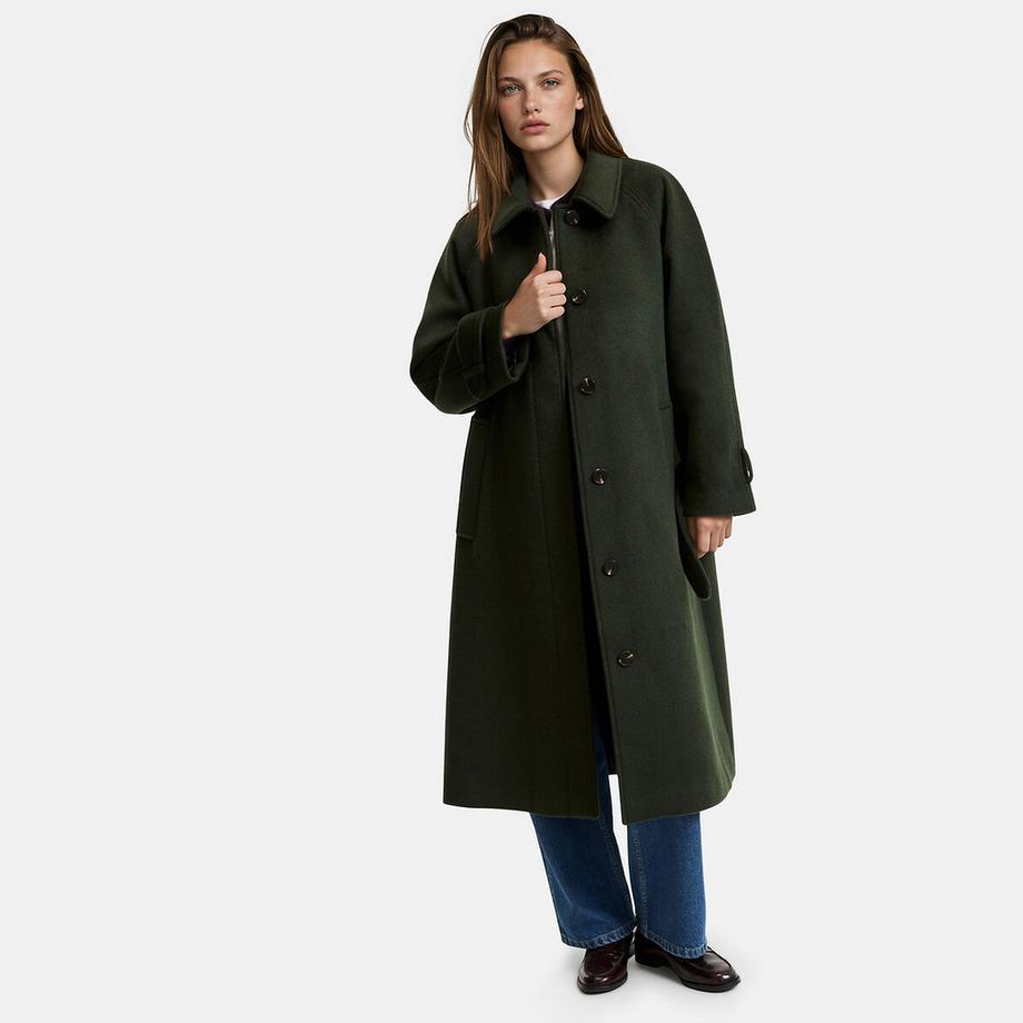 La Redoute Collections  Manteau drap de laine mélangée 