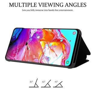 Cadorabo  Hülle für Samsung Galaxy A70  A70s Spiegel Standfunktion 360 Grad Schutz 