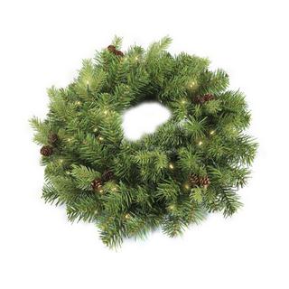 Dameco Weihnachtskranz 40 LED  