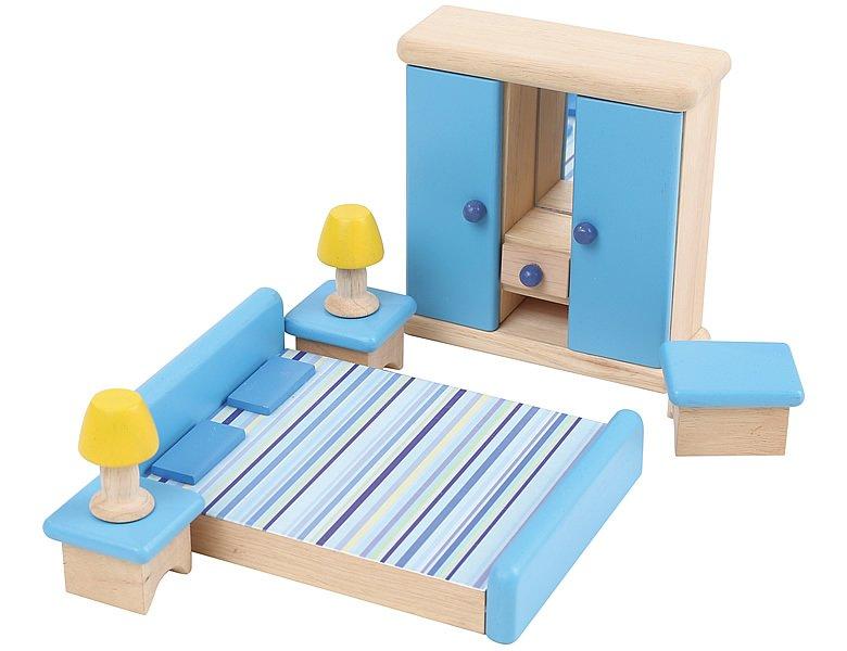Spielba Holzspielwaren  Rollenspiele Schlafzimmer 
