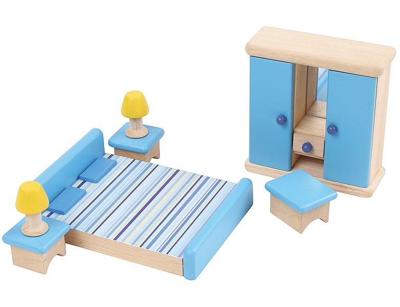 Spielba Holzspielwaren  Rollenspiele Schlafzimmer 