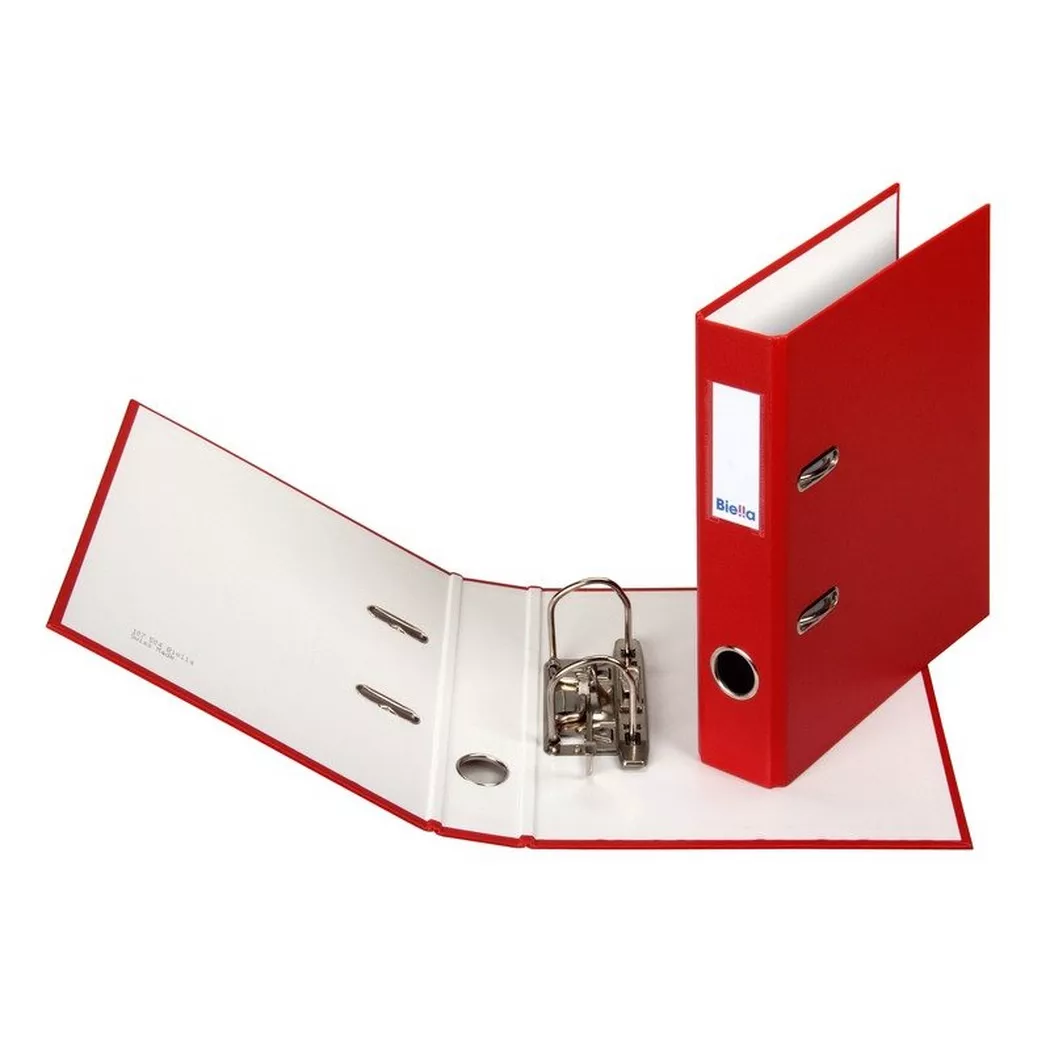 Biella – Ordner 4cm 10750445 rot A5, 21cm