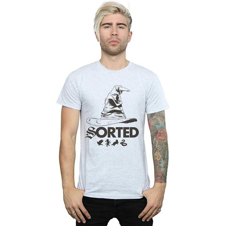 Harry Potter Sorted Grafik Print T-Shirt  