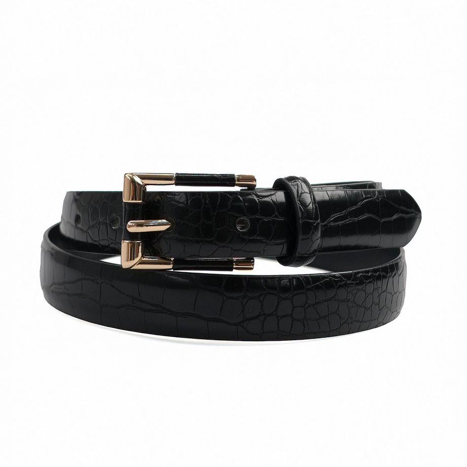 Ceinture imprimé serpent exotique