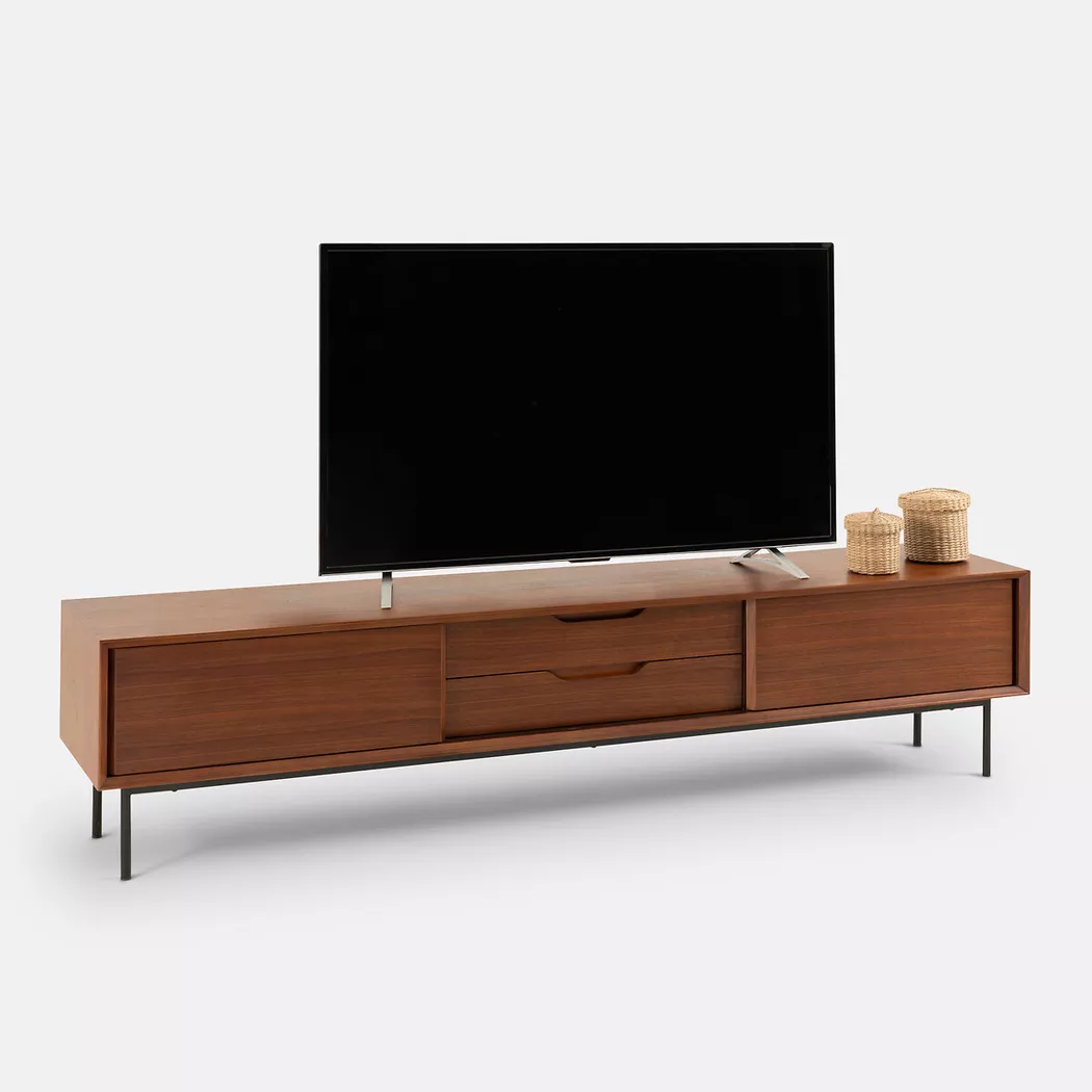 La Redoute Intérieurs - TV-Möbel, One Size, Schwarz