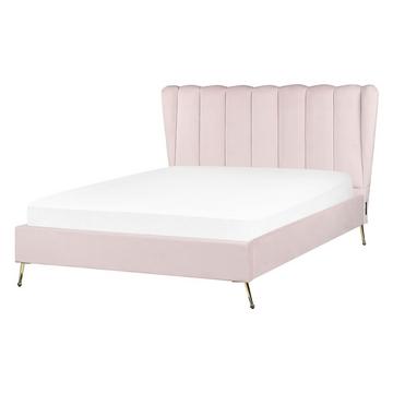 Letto con rete a doghe en Velluto Moderno MIRIBEL