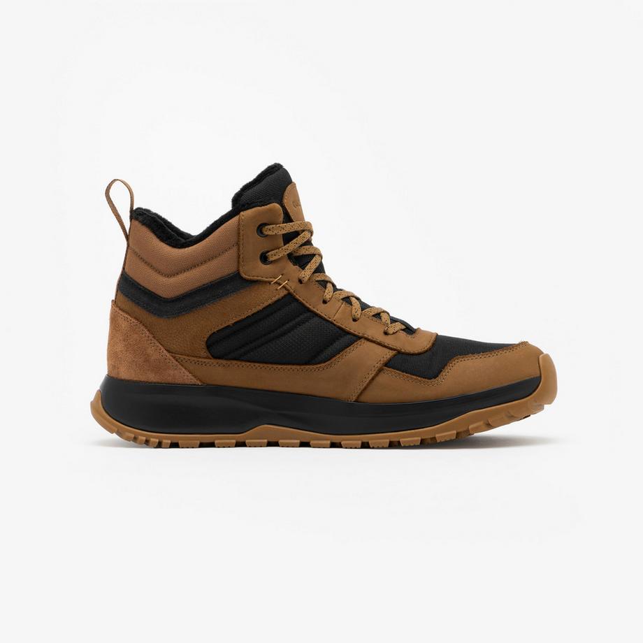 QUECHUA  Chaussures de randonnée homme montantes chaudes cuir 