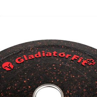 GladiatorFit  Olympische Scheibe "Hi-Temp" Gummi Ø 51mm GladiatorFit 