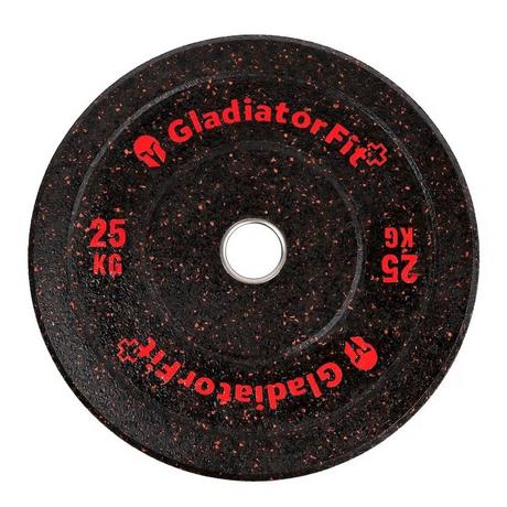 GladiatorFit  Olympische Scheibe "Hi-Temp" Gummi Ø 51mm GladiatorFit 