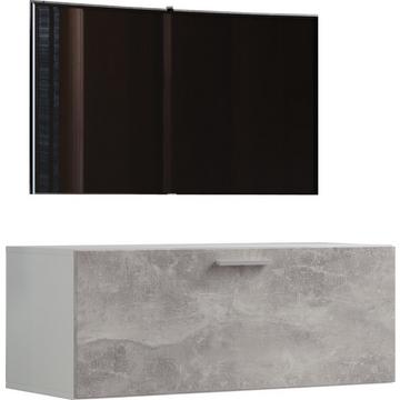 TV Möbel | Wandboard | Lowboard hängend | Maße H. 40 x T. 36 cm | Wandschrank - Fernso