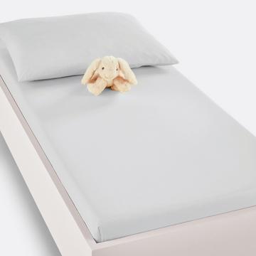 Drap housse bébé coton uni