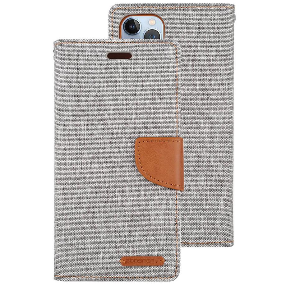Mercury  iPhone 14 Pro - Mercury Canvas Stoff Etui 
