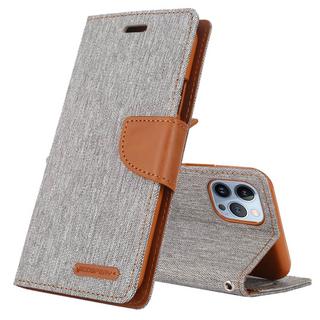 Mercury  iPhone 14 Pro - Mercury Canvas Stoff Etui 