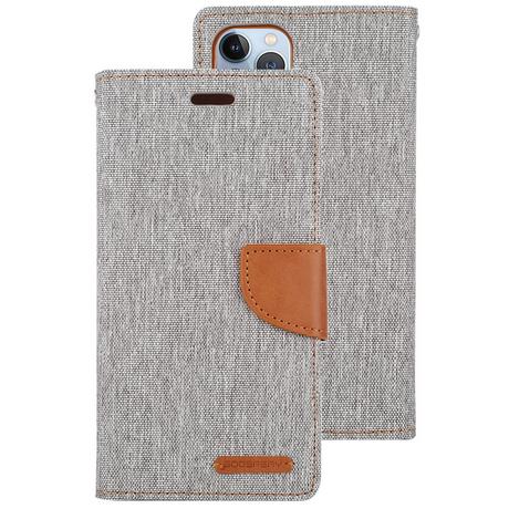 Mercury  iPhone 14 Pro - Mercury Canvas Stoff Etui 