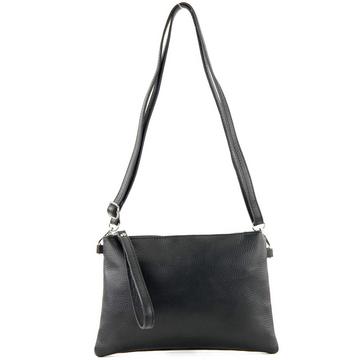 Clutch Umhängetasche Leder medium