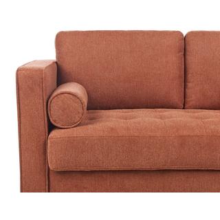 Beliani 2 Sitzer Sofa aus Polyester Retro NURMO  