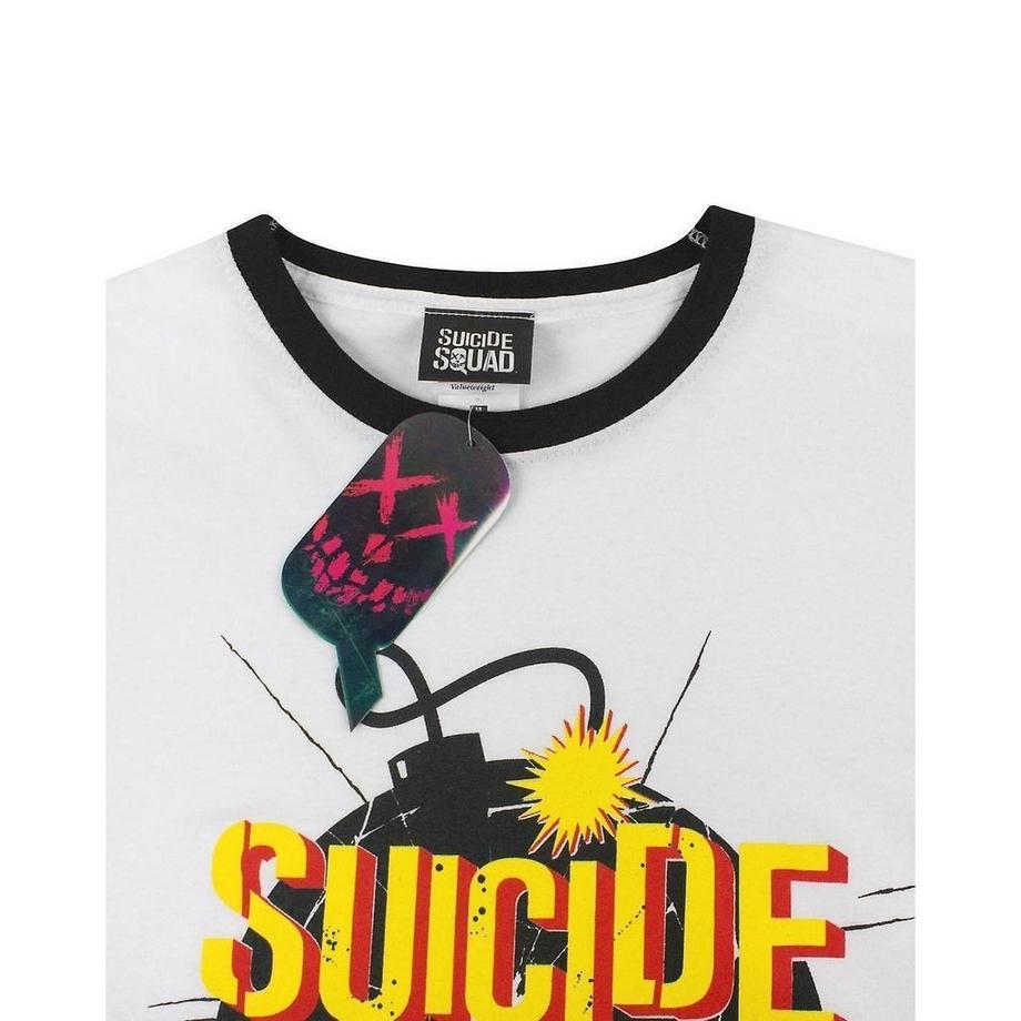 Suicide Squad Suicide Squad T-Shirt Imprimé Logo Bombe  