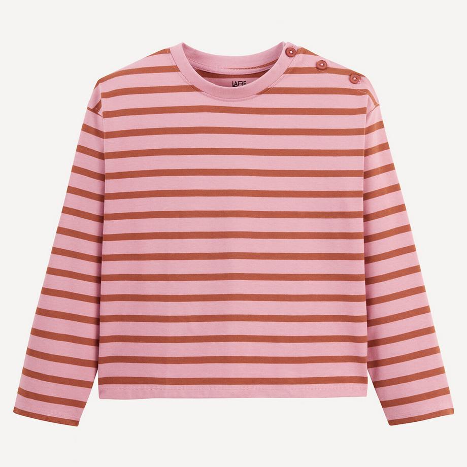 La Redoute Collections  Gestreiftes Langarmshirt 