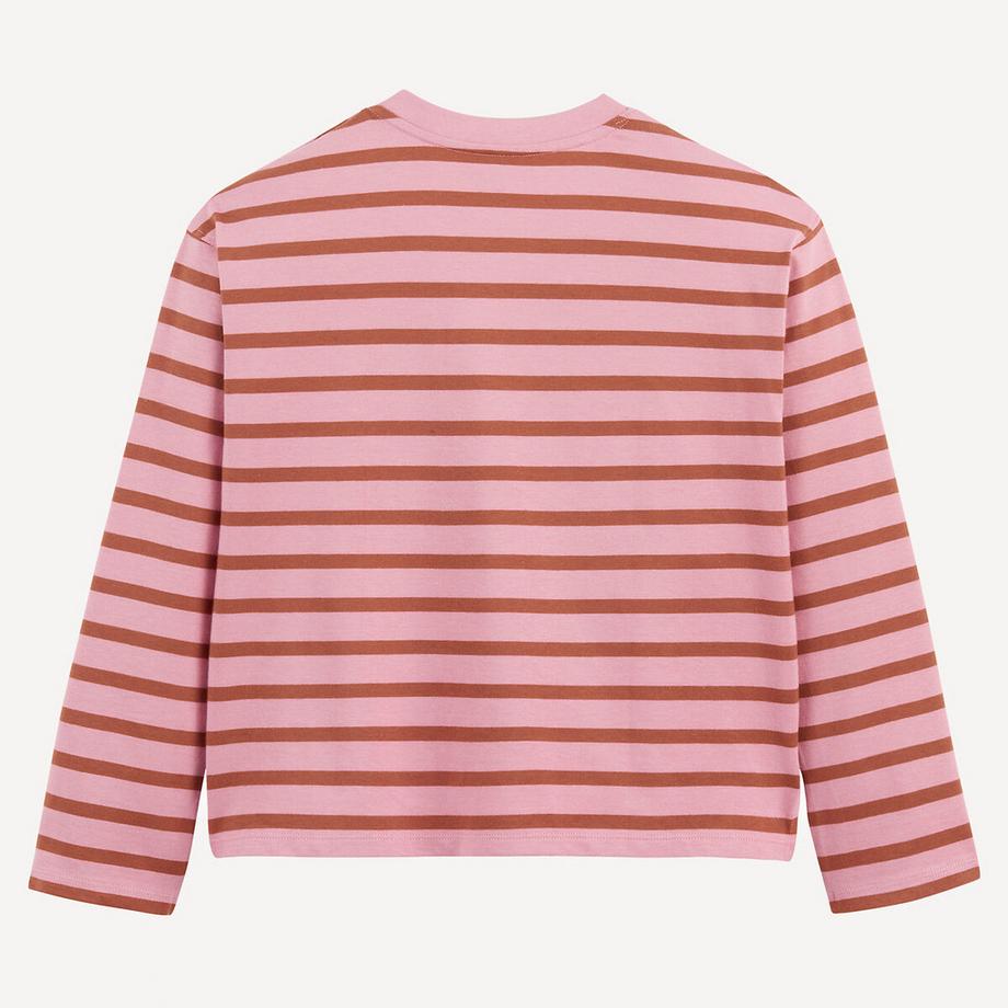 La Redoute Collections  Gestreiftes Langarmshirt 