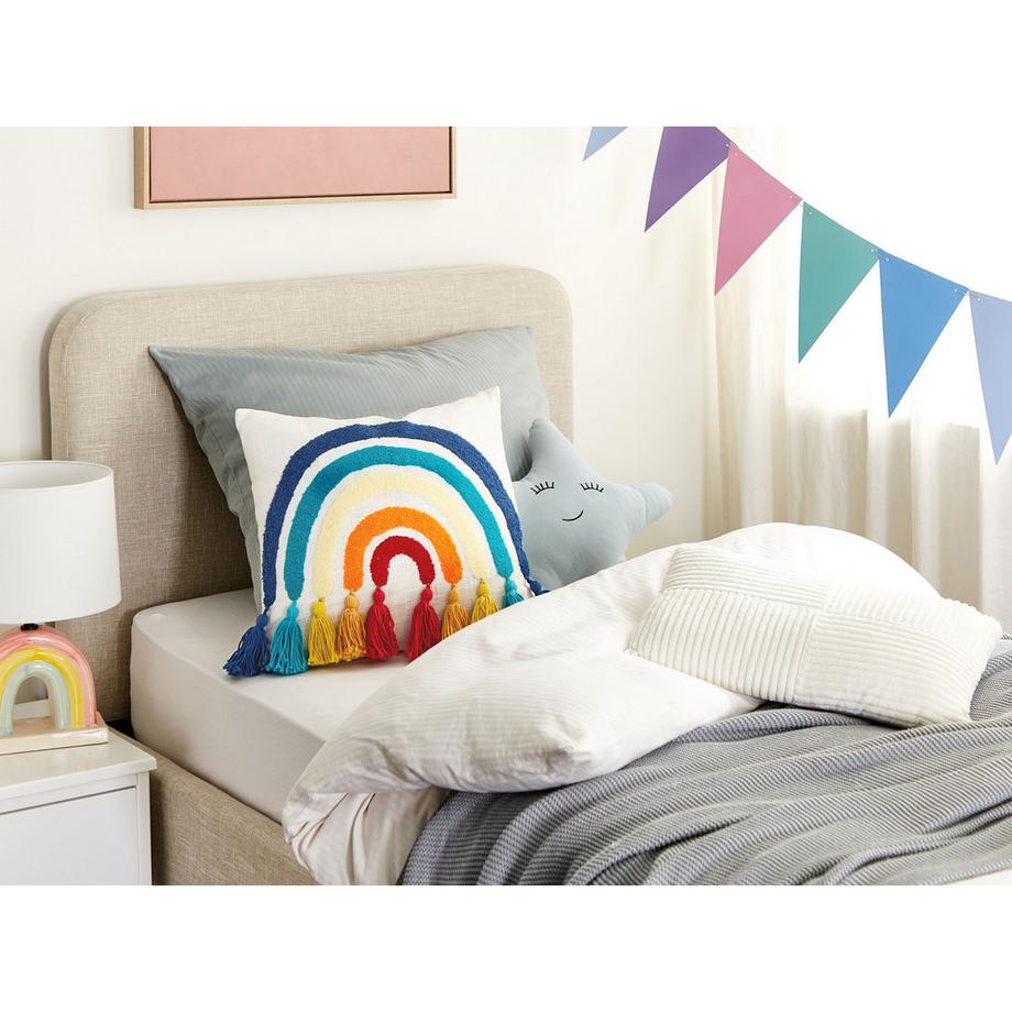 Beliani Dekokissen aus Baumwolle Retro DORSTENIA  