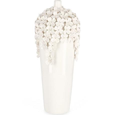 mutoni Vase décoratif Treasure blanc 40  