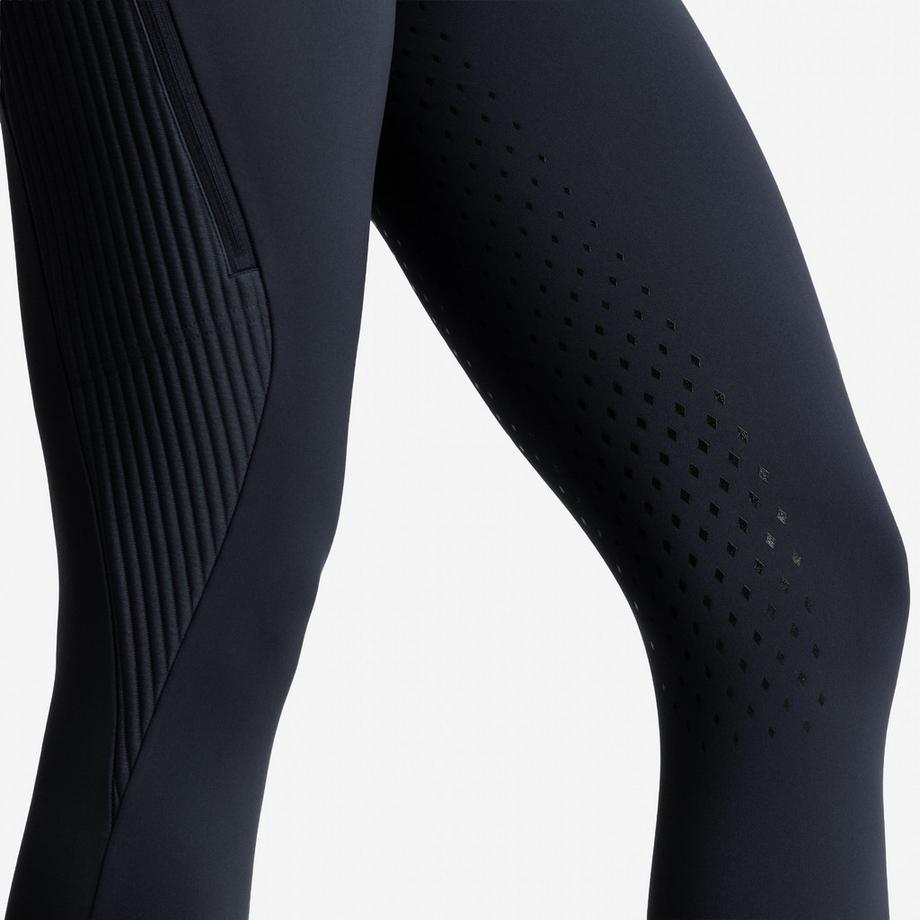 FOUGANZA  Reitleggings warm Winter  Kniebesatz aus Silikon 