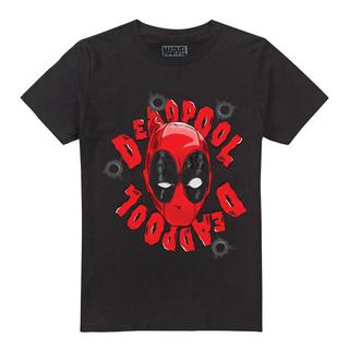 Deadpool Bedrucktes Kurzarm T-Shirt  
