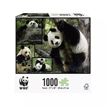 Puzzle Panda (1000Teile)
