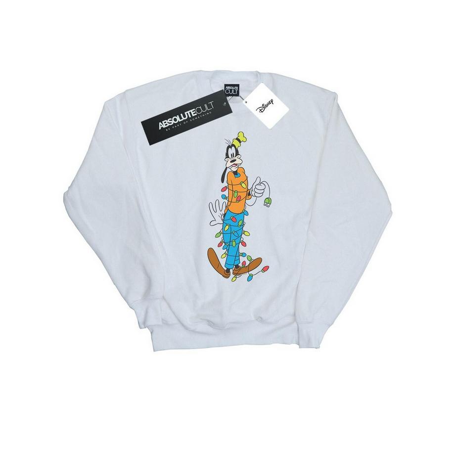 Disney Goofy Christmas Lights Sweatshirt  