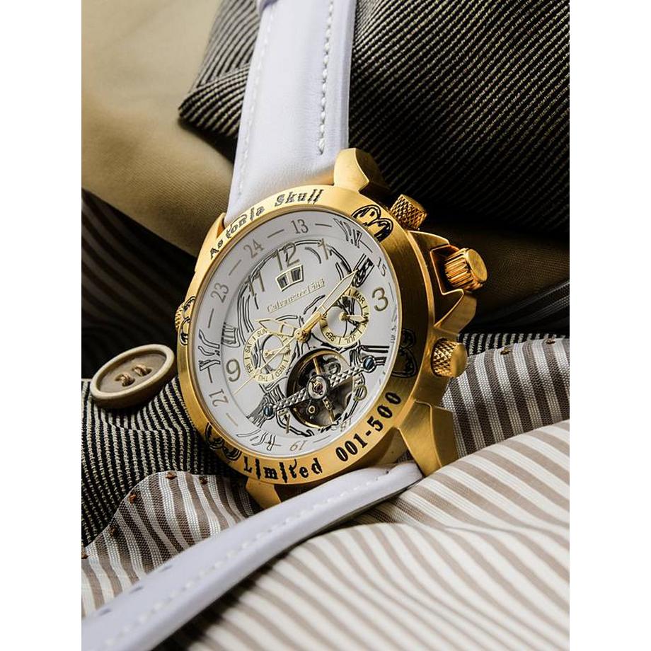 Zeitlos  Astonia Skull White Edition Automatik 