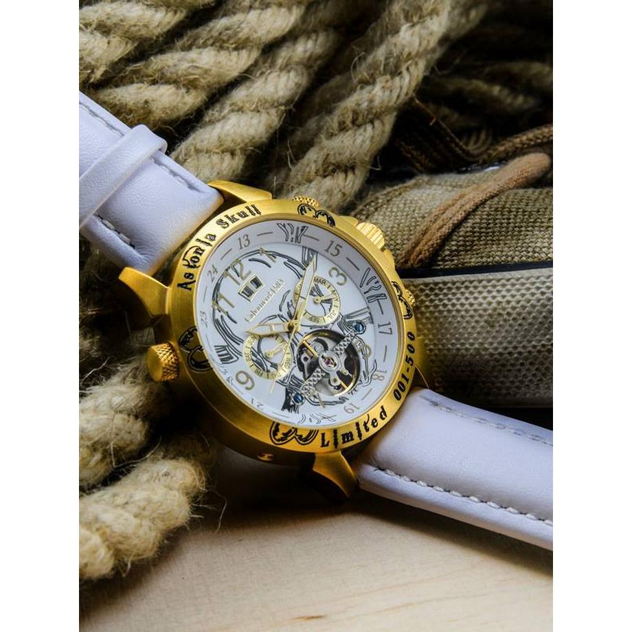 Zeitlos  Astonia Skull White Edition Automatik 