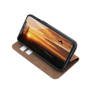 JTBerlin  iPhone 12 Pro Max - JT Berlin Tegel Flip Case cognac 