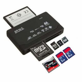 eStore  Lecteur de carte mémoire USB universel - Noir 