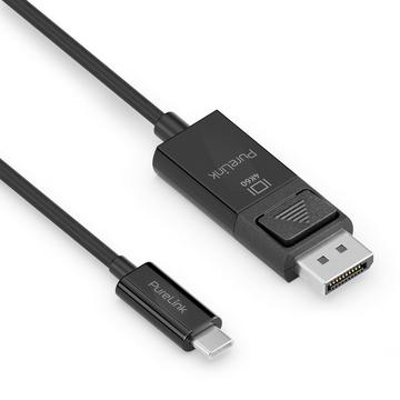PureLink IS2221-015 Videokabel-Adapter 1,5 m USB Typ-C DisplayPort Schwarz