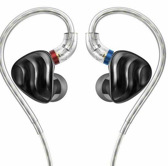 FiiO  FiiO FH3 Cuffie Cablato A clip, In-ear MUSICA Nero 