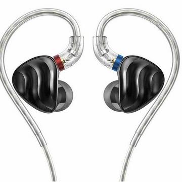 FiiO FH3 Kopfhörer Kabelgebunden Ohrbügel, im Ohr Musik Schwarz
