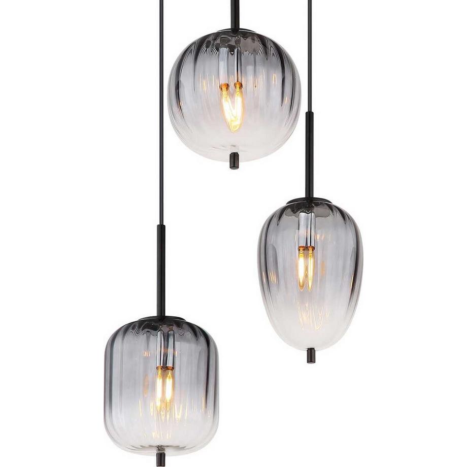 mutoni light Hängeleuchte Attila 3xE14  