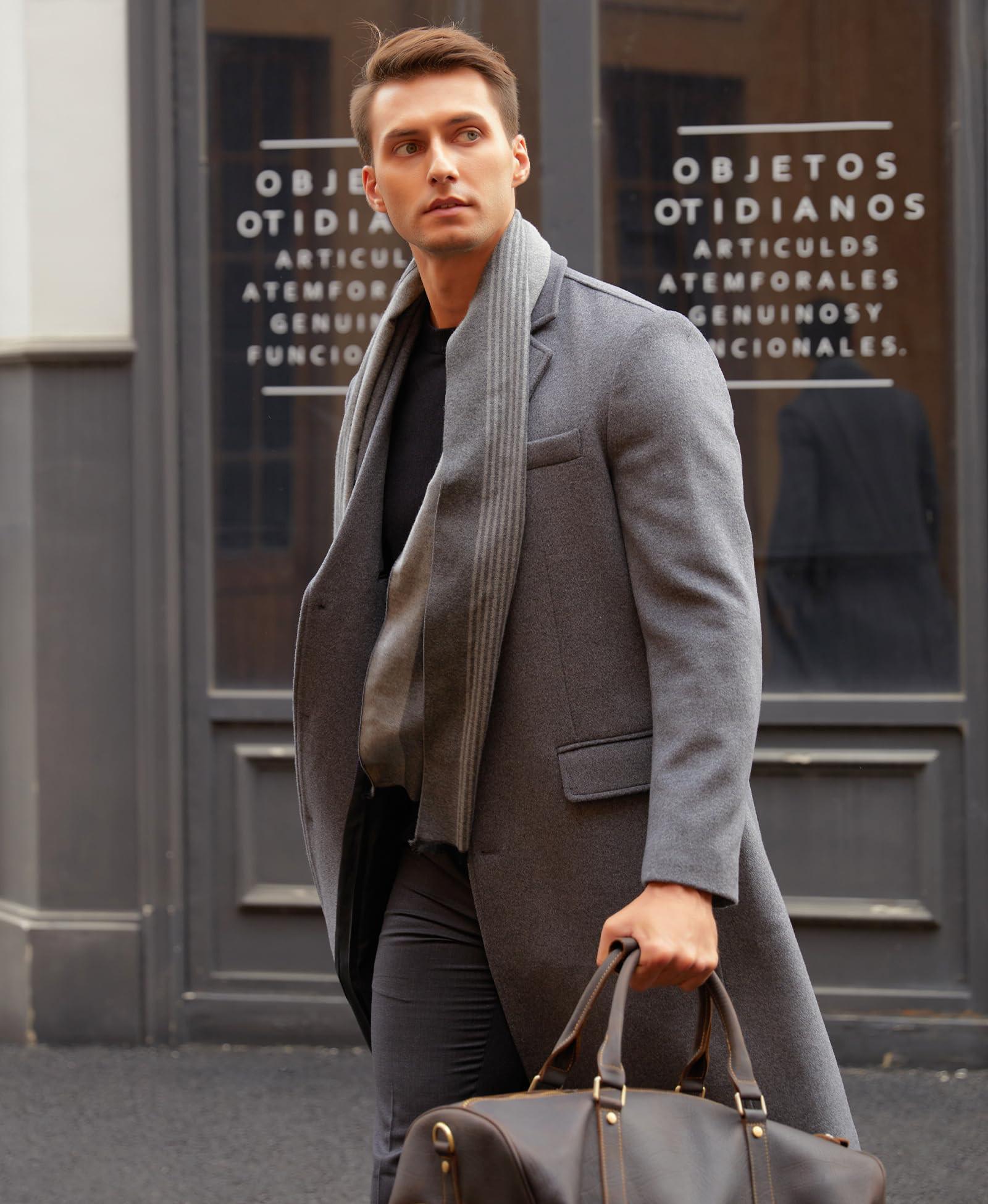 Only-bags.store Sciarpa Lunga a Quadri Autunno  