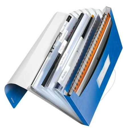 Leitz LEITZ Projektmappe WOW A4 45890036 blau  