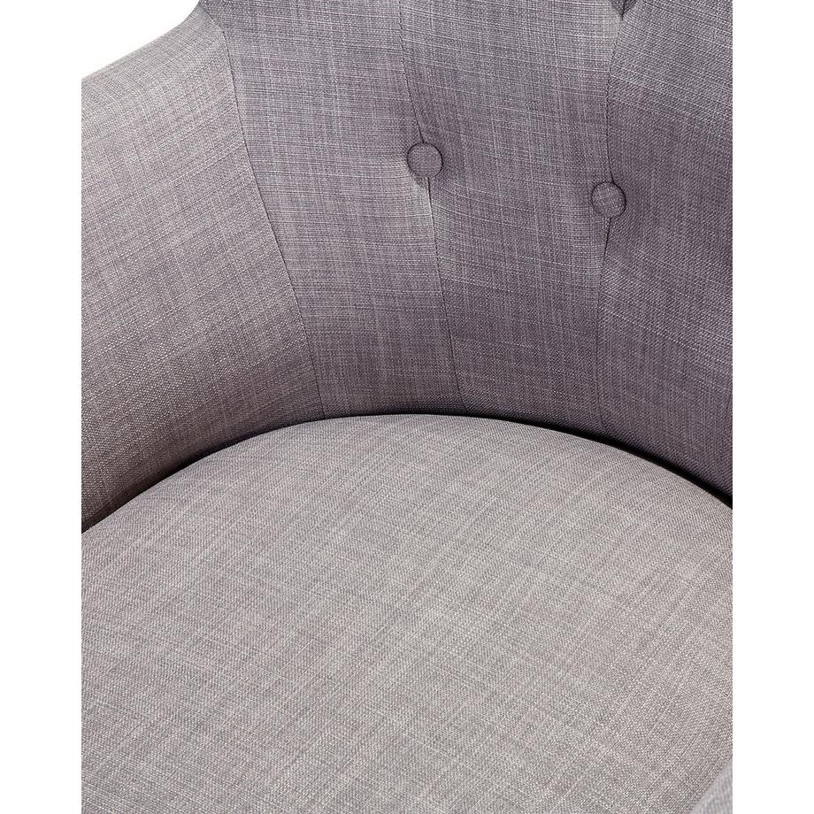 Beliani Fauteuil en Tissu Rétro ANGEN  