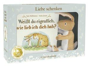 Weißt du eigentlich, wie lieb ich dich hab? McBratney, Sam; Jeram, Anita (Illustrationen); Inhauser, Rolf (Übersetzung) Gebundene Ausgabe 