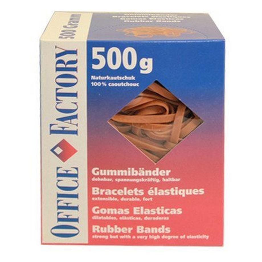 SMART OFFICE Gummibänder 150mmx6mm 605568 Naturkautschuk 500g
