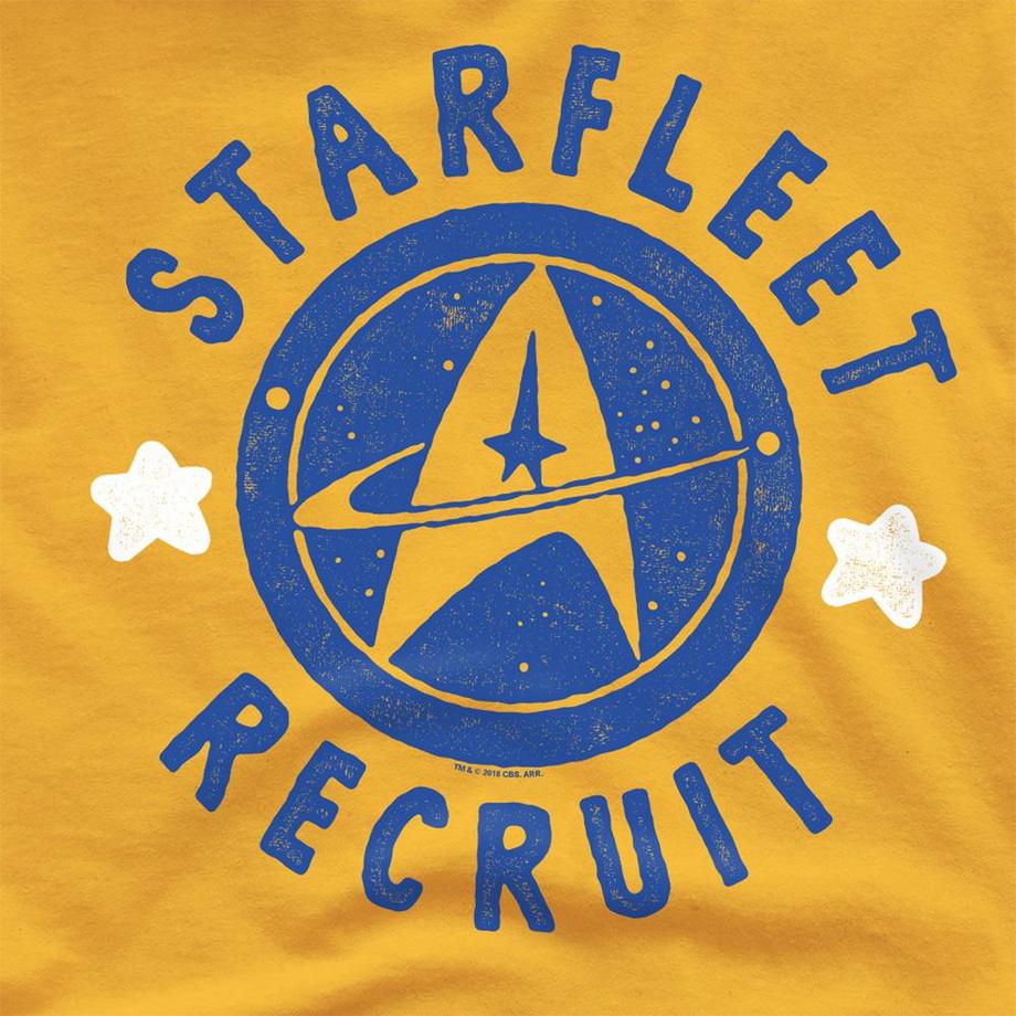Star Trek  Recruit Stamped Maglietta 