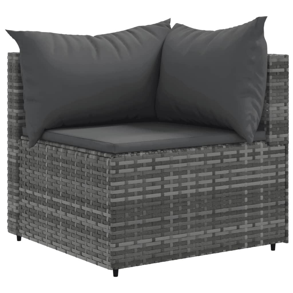 VidaXL Garten lounge set poly-rattan  