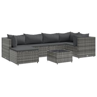 VidaXL Garten lounge set poly-rattan  