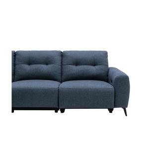 Vente-unique Relaxsofa Ecksofa Stoff  Ecke Links NERUDA  