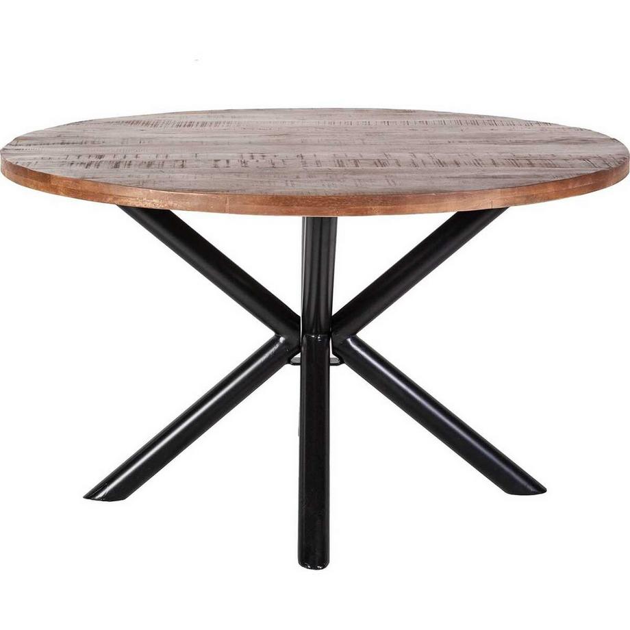 Table en bois massif ronde 150x150