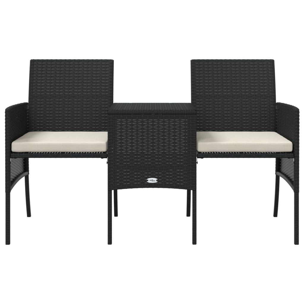 VidaXL Gartensofa poly-rattan  