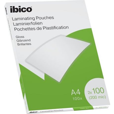 Ibico  IBICO Laminiertasche A4 627317 glanz, 100my 100 Stk 